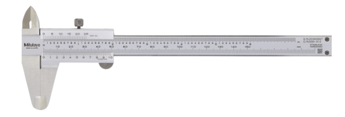 CALIBRADOR VERNIER 150MM/6", ±0,03 mm, Sin salida de datos