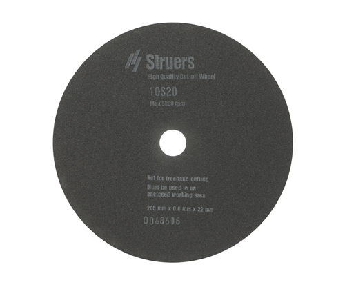 Disco de Corte 10S20, 200 mm de diámetro. (5 pzas.)