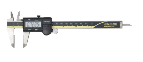 Calibrador digital ABS AOS, carburador ID/OD. Pulgadas/métricas, 0 - 6", pulgar derecho, sin salida