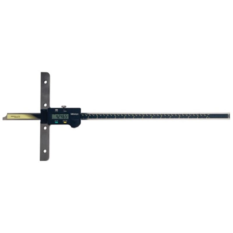patio cero cuerda Medidor de profundidad ABS digital, pulgadas/métrico, 0 - 18"/ 0 - 450 mm -  Metalinspec