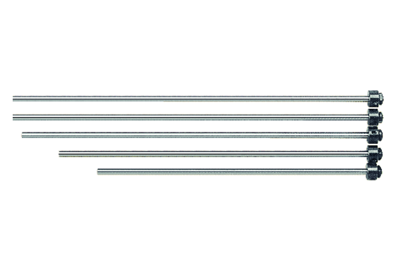 Micrómetro de profundidad con varillas intercambiables 0 - 12", Base de 4&quot