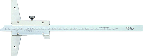 Medidor de profundidad Vernier, 0-200mm, 0,05mm